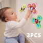 Suction Cup Spinner for Kids - 3 Piece