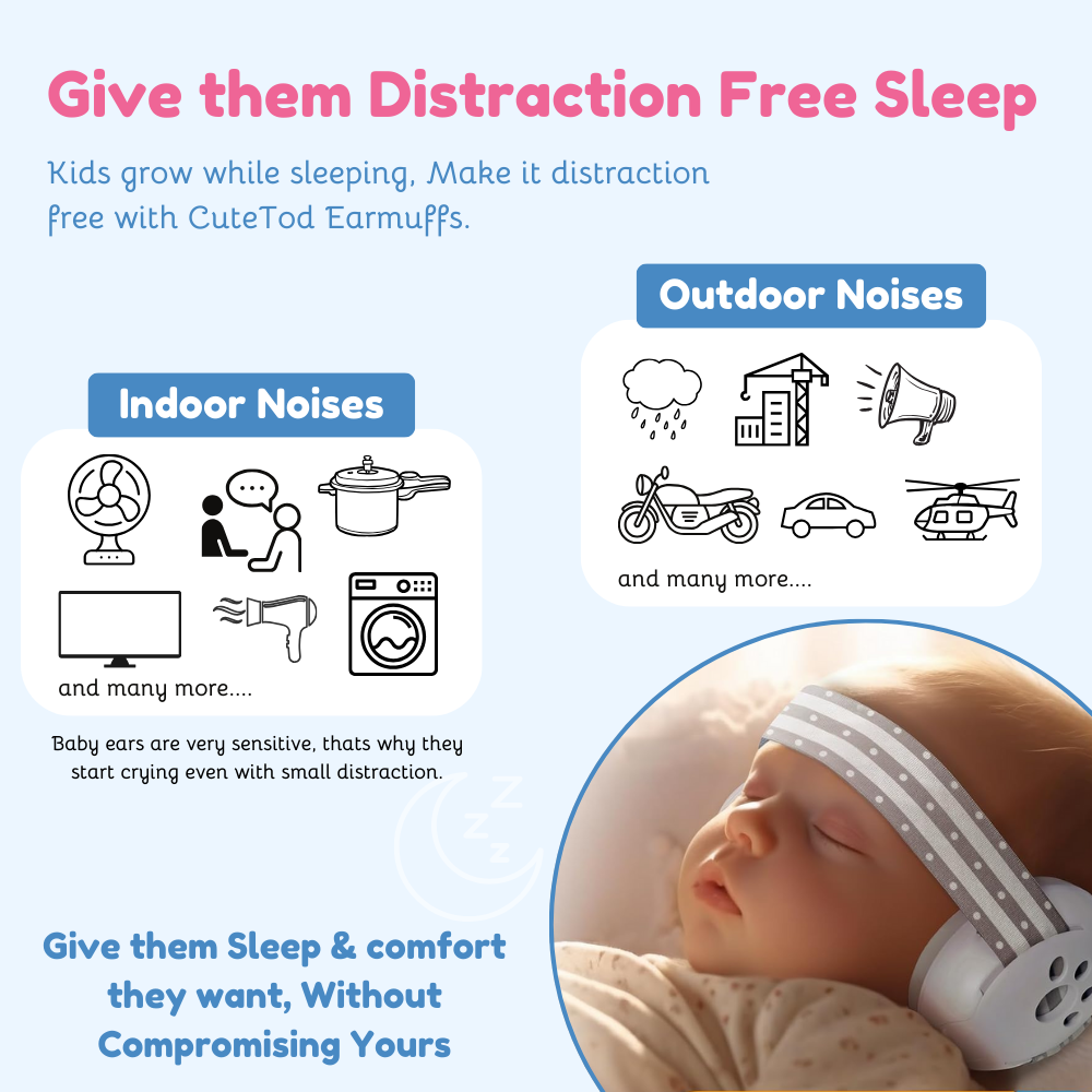 CuteTod Noise Cancelling Ear Muffs