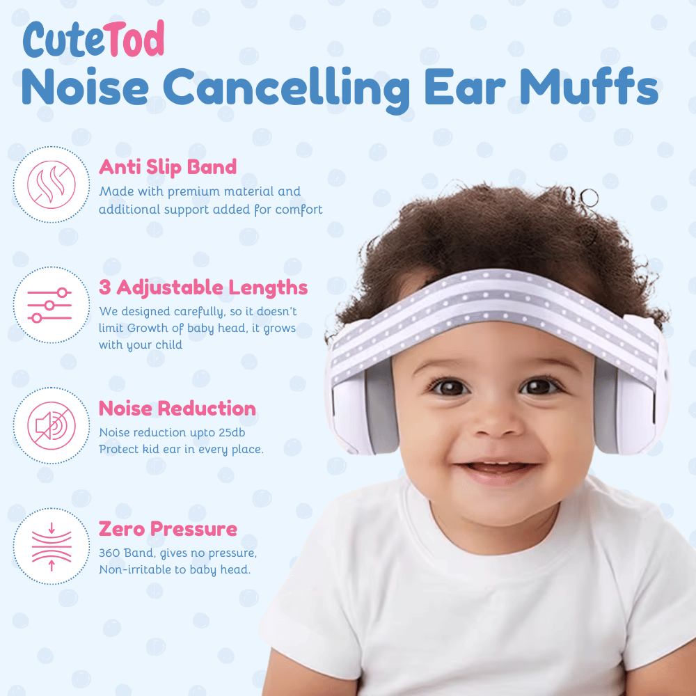 CuteTod Noise Cancelling Ear Muffs