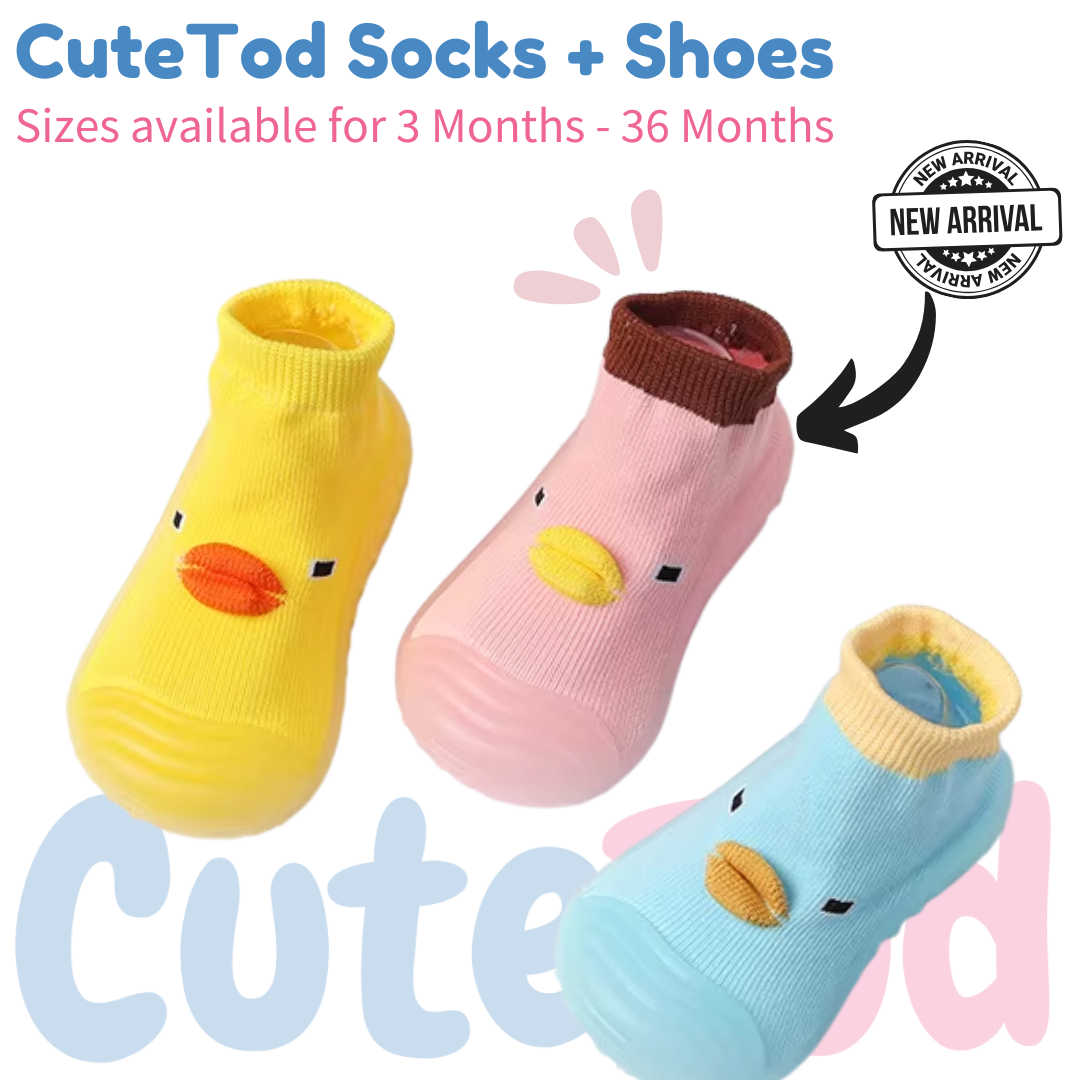 CuteTod Baby Socks Shoe - Pink - Limited Edition